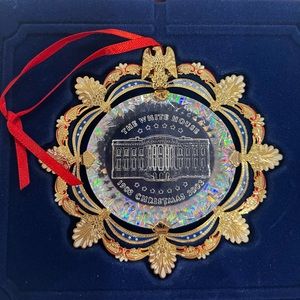 The White House Historical Association Christmas Ornaments 2001 And 2002